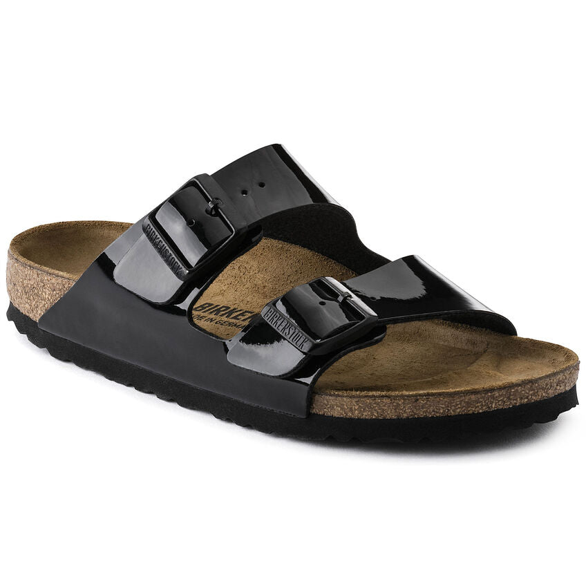 Arizona Birko-Flor Patent Sandals Women’s