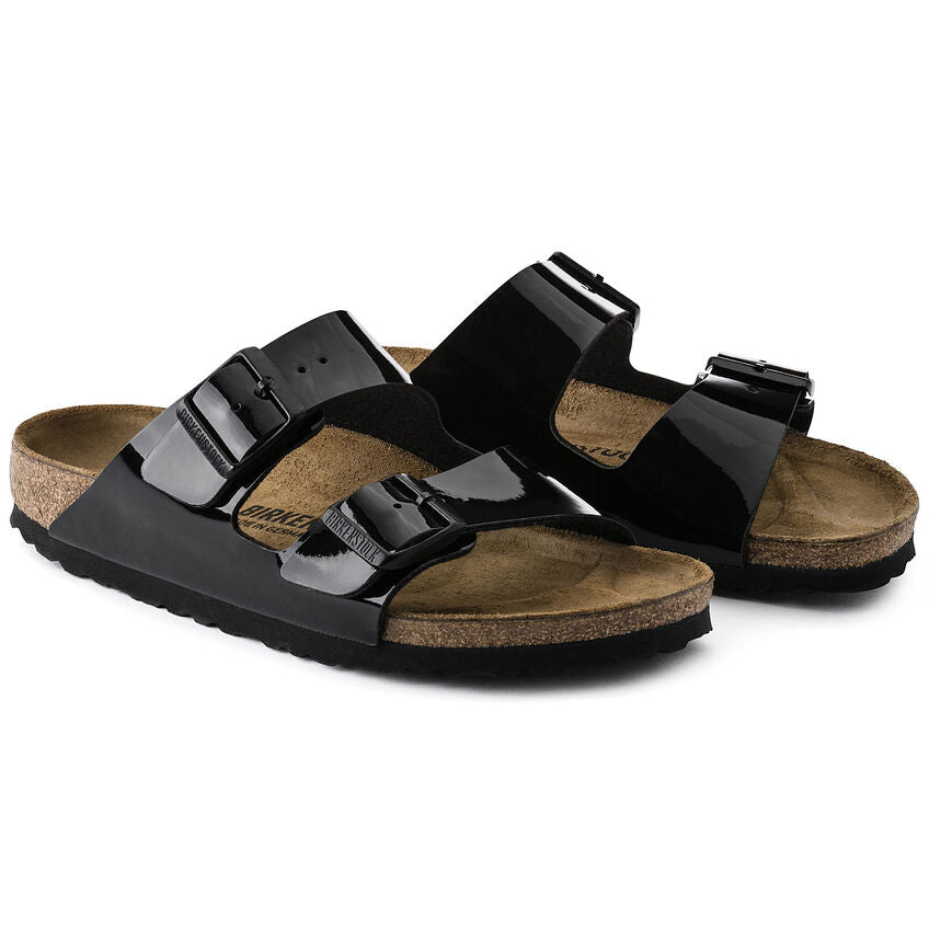 Arizona Birko-Flor Patent Sandals Women’s