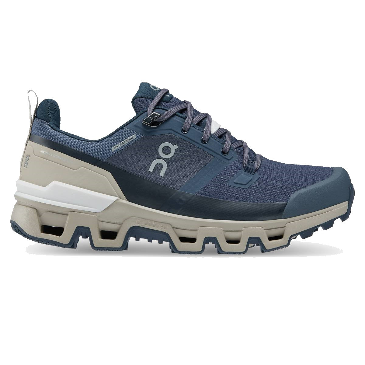 On Cloudwander Waterproof Navy Desert Women’s